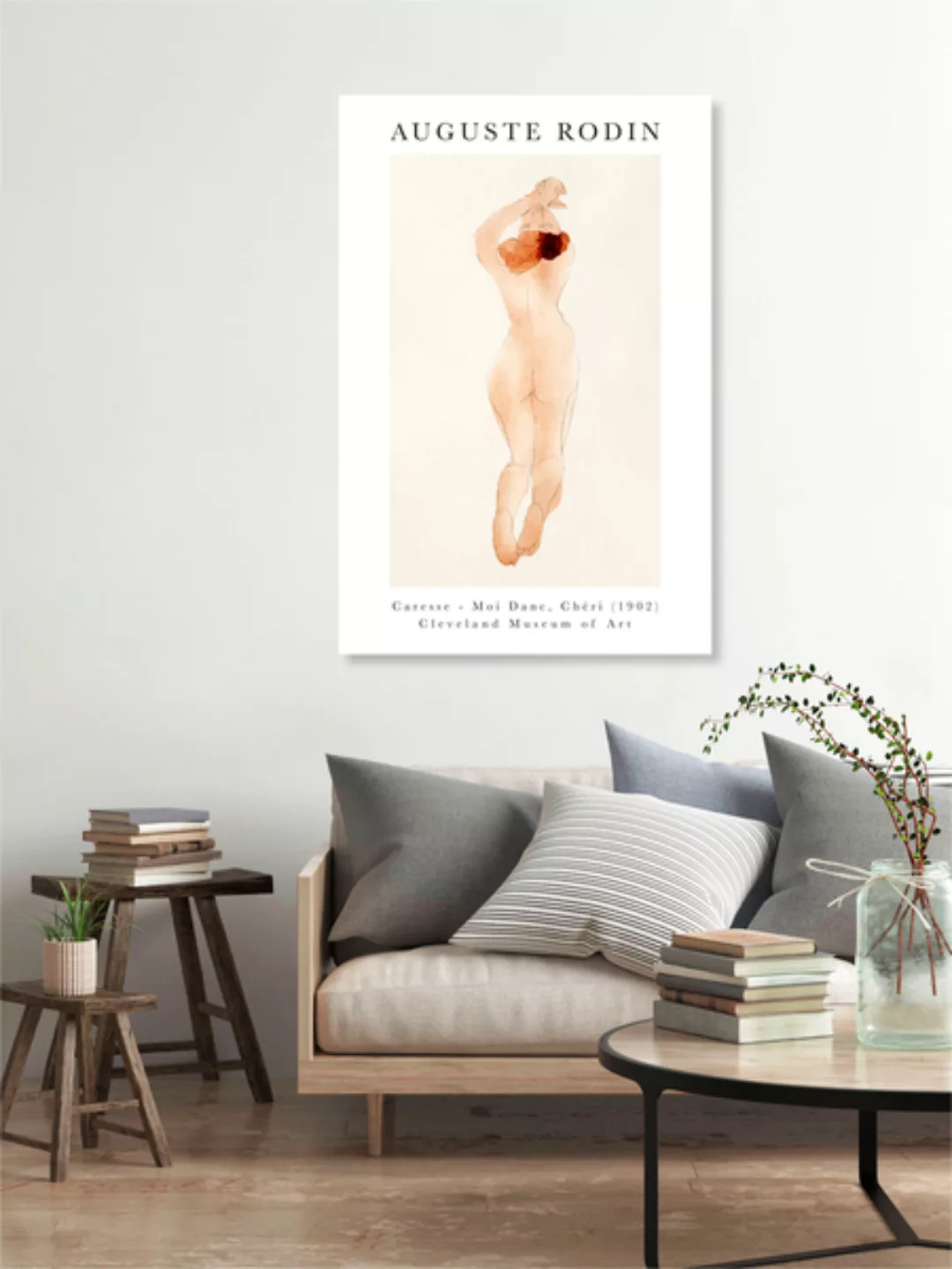 Poster / Leinwandbild - Caresse, Moi Danc, Chéri Von Auguste Rodin günstig online kaufen