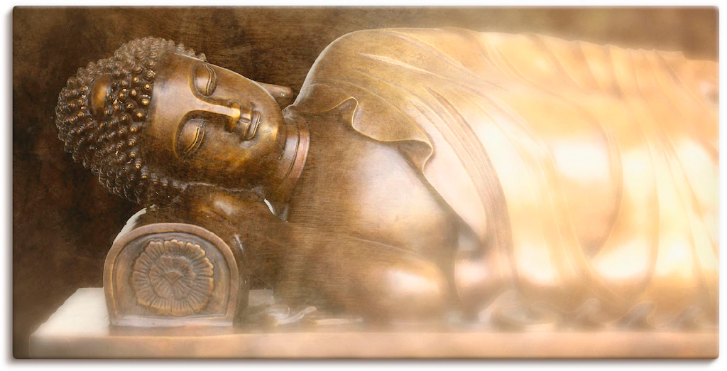 Artland Wandbild "Buddha", Religion, (1 St.), als Leinwandbild, Wandaufkleb günstig online kaufen