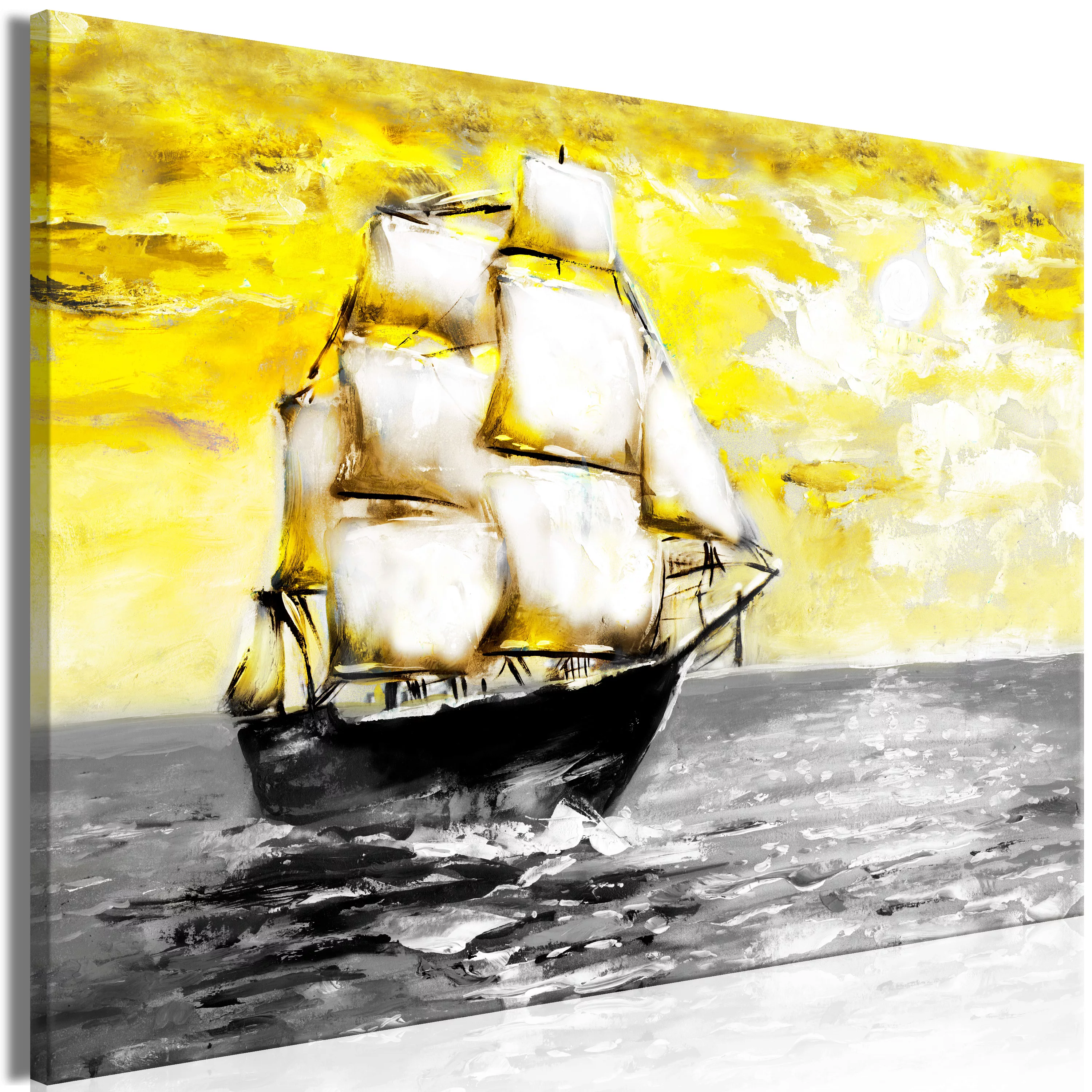 Wandbild - Spring Cruise (1 Part) Wide Yellow günstig online kaufen