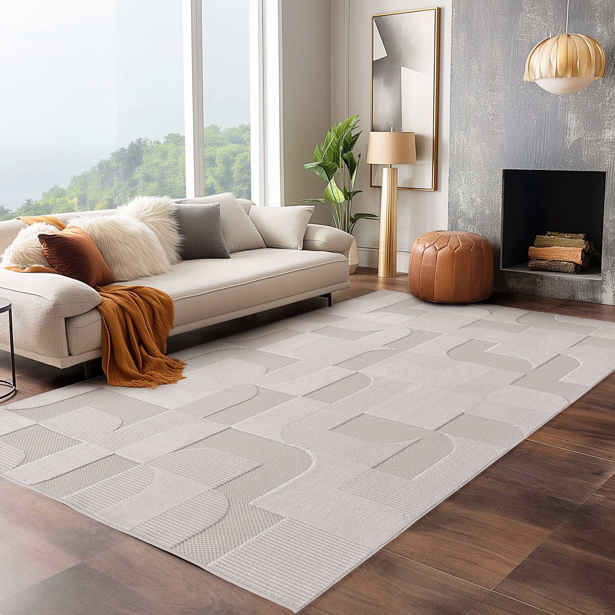 Carpettex Designteppich Unicolor - Einfarbig, Rechteckig, günstig online kaufen