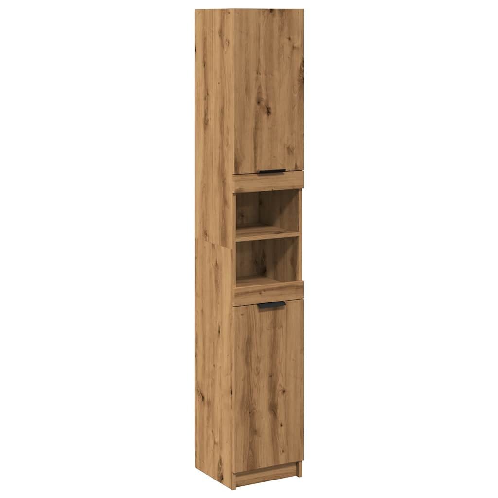 vidaXL Badezimmerspiegelschrank Badschrank Artisan-Eiche 32x34x188,5 cm günstig online kaufen