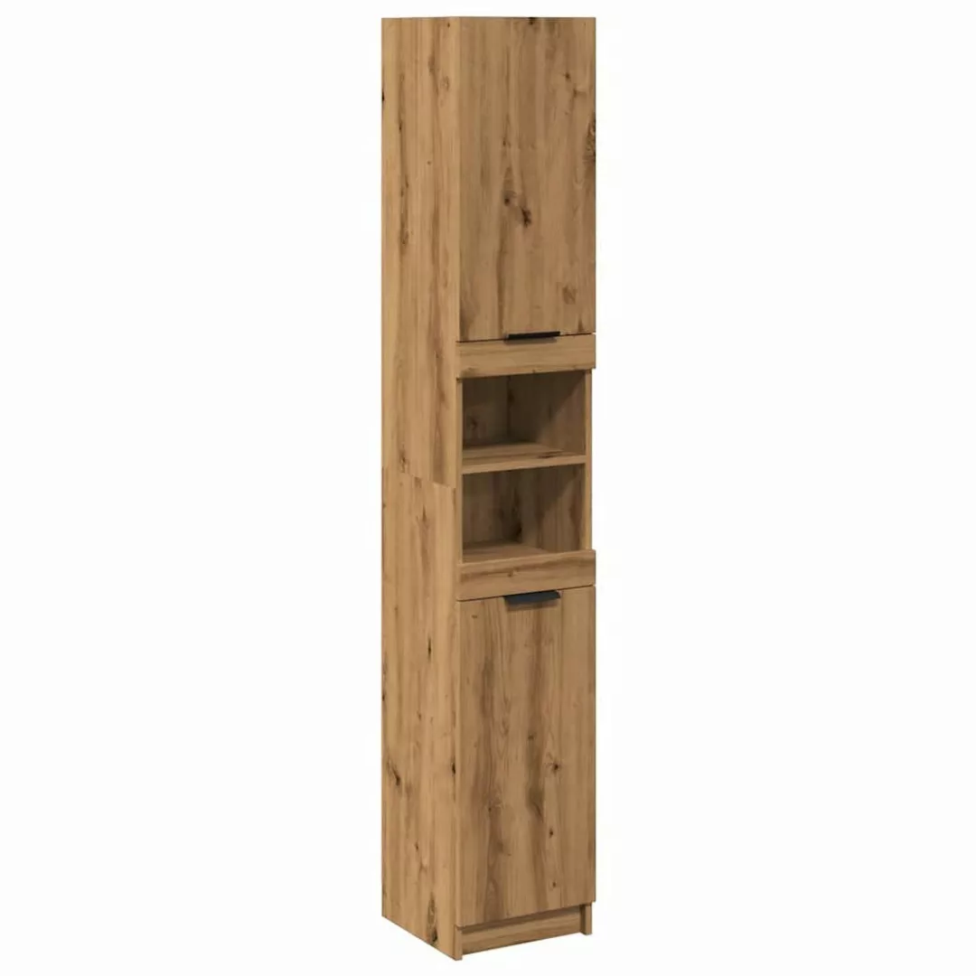 vidaXL Badezimmerspiegelschrank Badschrank Artisan-Eiche 32x34x188,5 cm günstig online kaufen