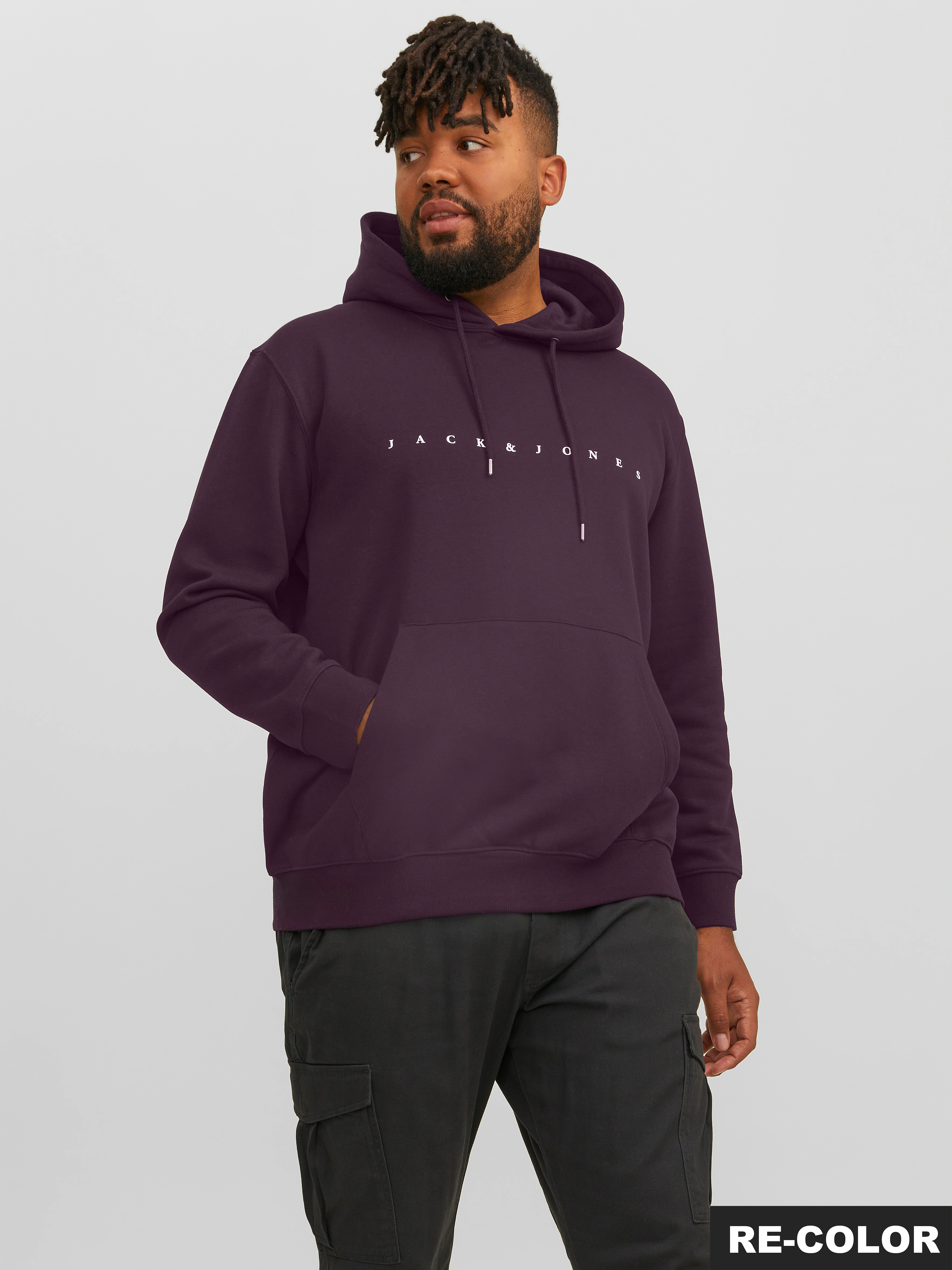 Jack & Jones PlusSize Kapuzensweatshirt "JJESTAR JJ SWEAT HOOD NOOS PLS", m günstig online kaufen