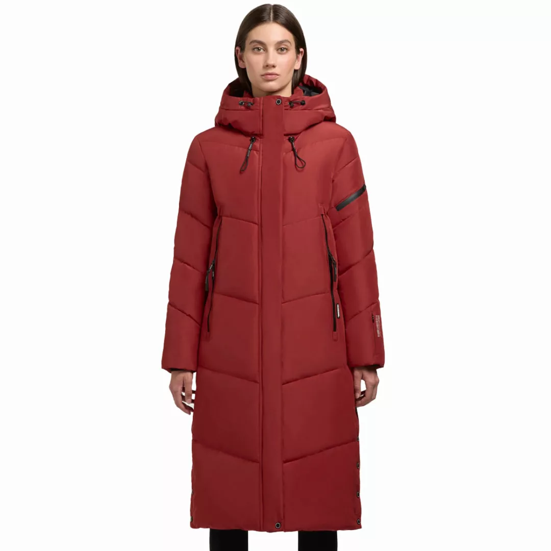 khujo Steppmantel - Damen Outdoor Jacke - Mantel - Vielseitig und Modisch - günstig online kaufen