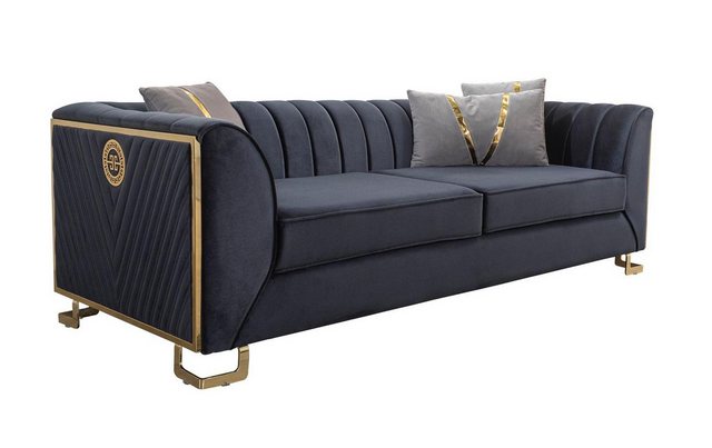 Nobelaa Sofa Sitzgruppe/Sofa Set - Wohnzimmergarnitur "Ismene" 3+3+1+1 günstig online kaufen