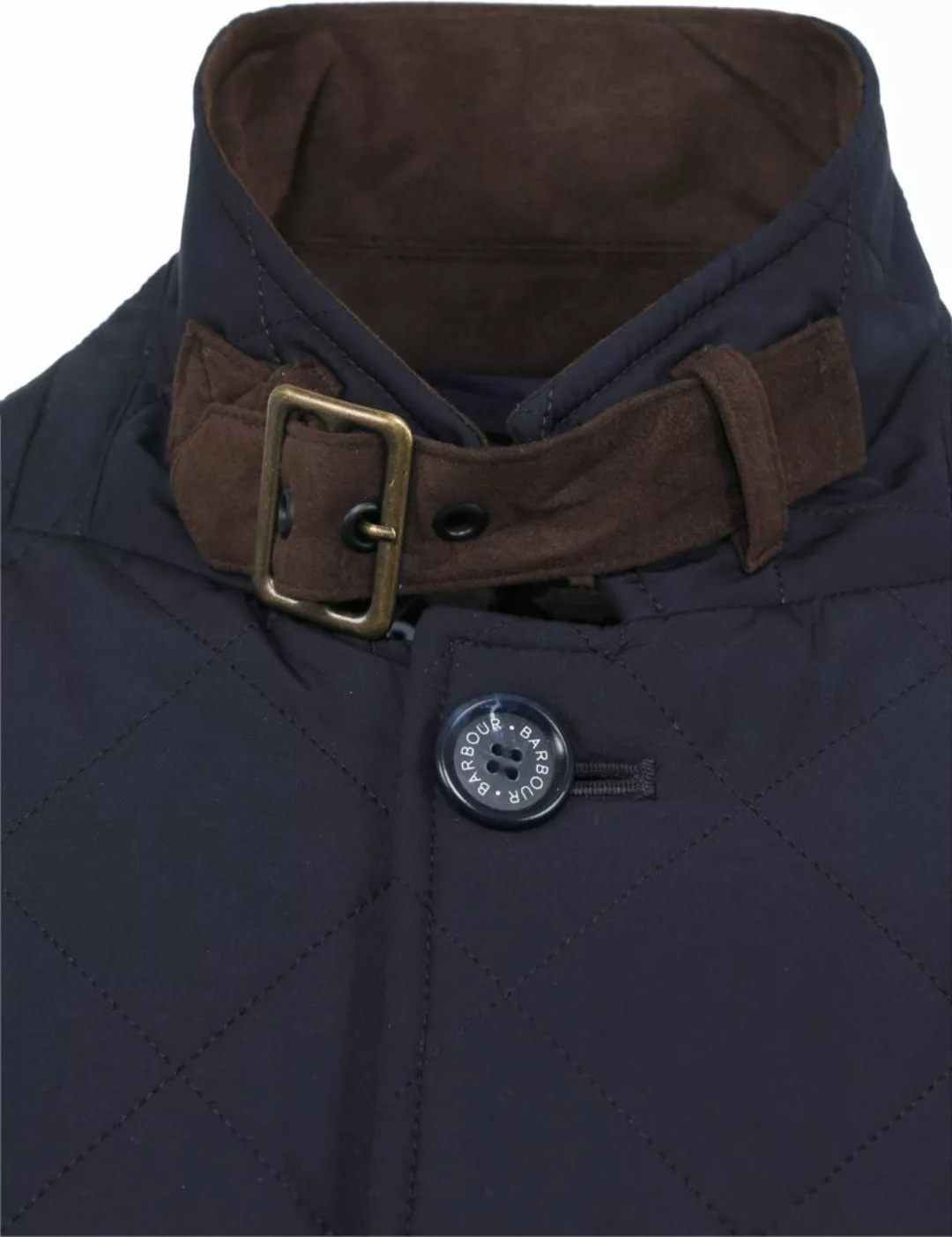 Barbour Steppjacke Quilted Lutz Navy - Größe XL günstig online kaufen