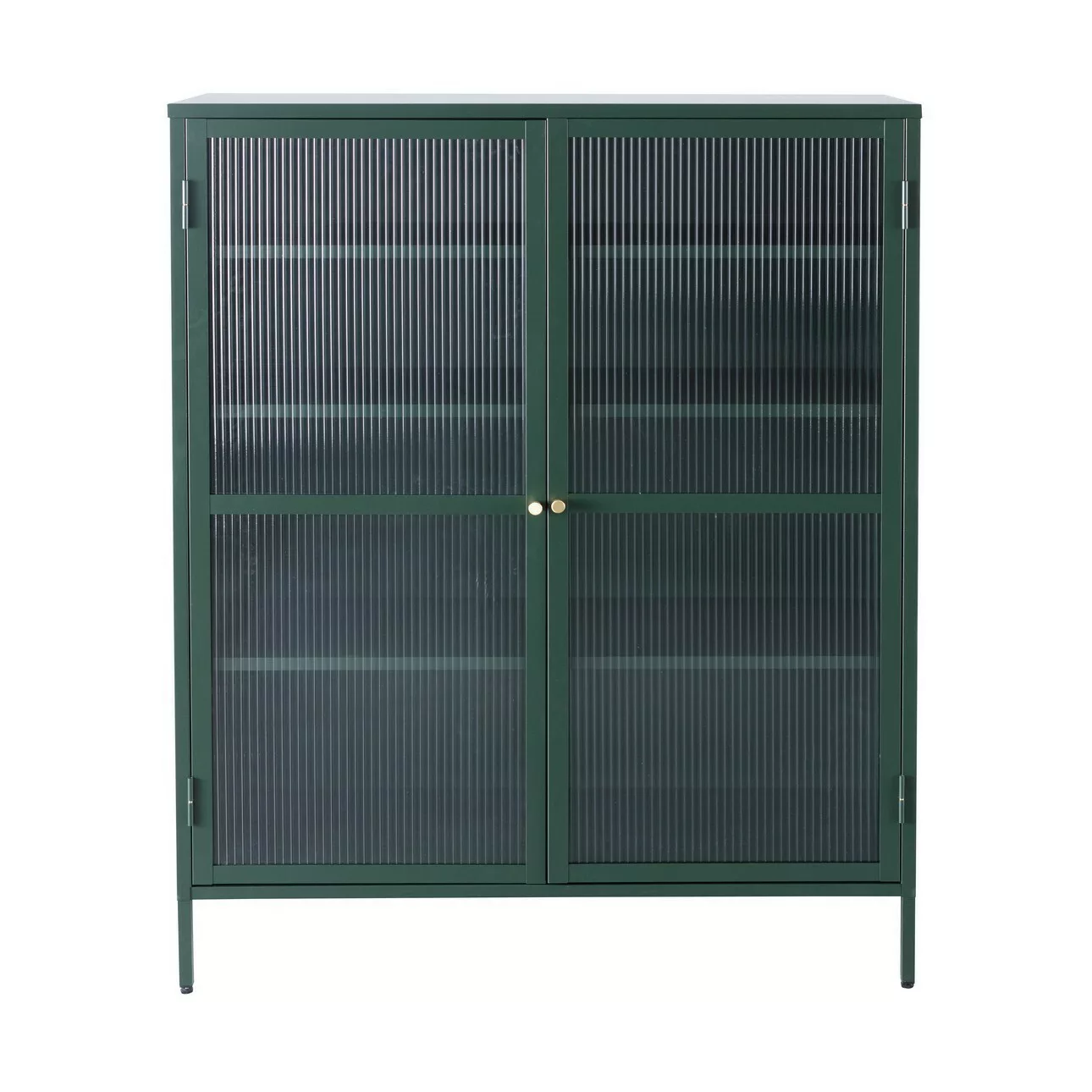 Vitrine Xappa green 111x41x141 cm, 111 x 40,5 x 140,5 cm günstig online kaufen