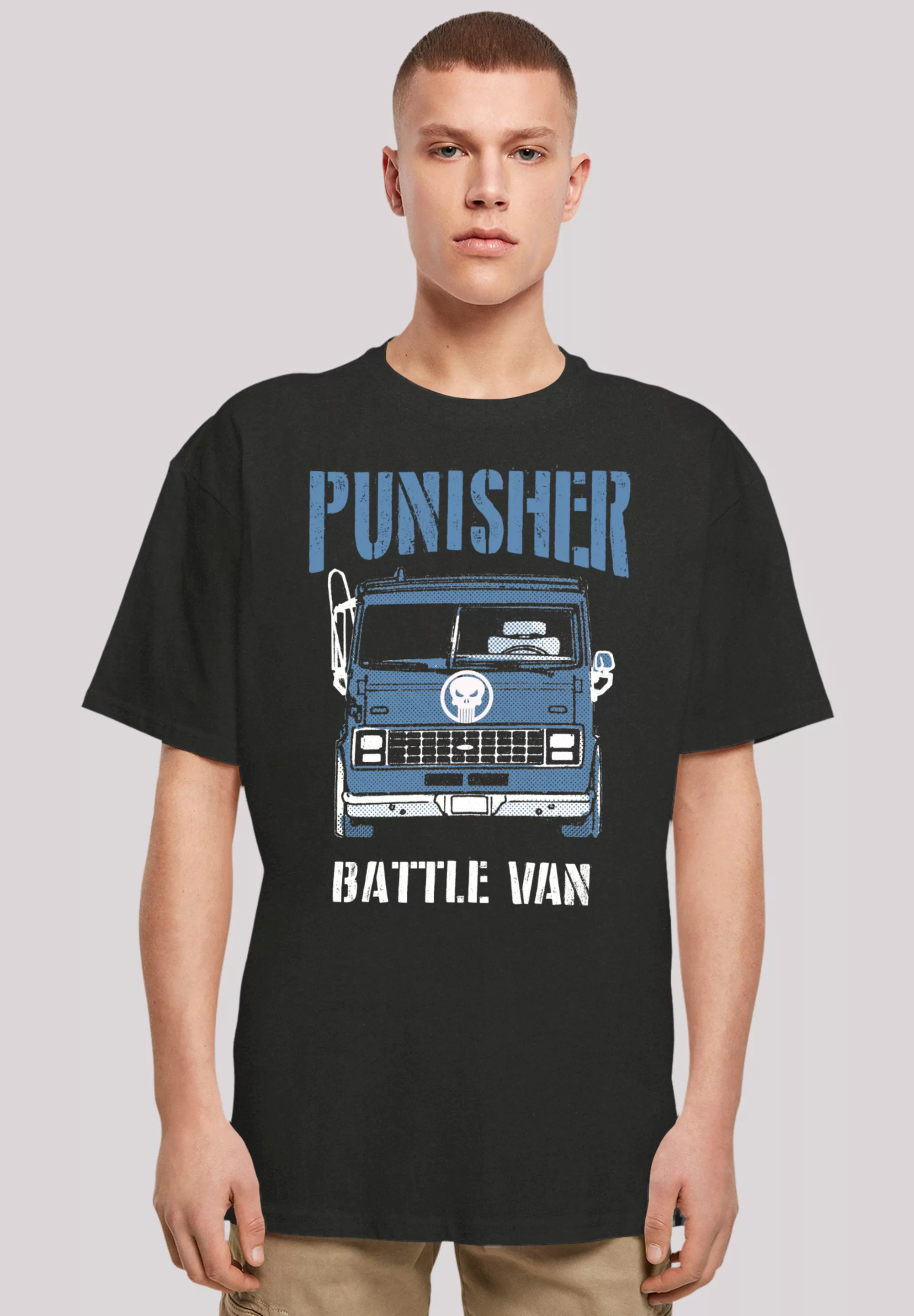 F4NT4STIC T-Shirt "Marvel Punisher Battle Van II", Premium Qualität günstig online kaufen