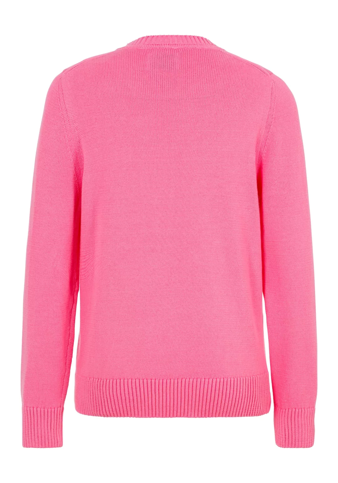 Gant Rundhalspullover CLASSIC COTTON C-NECK mit Zopfstrickmuster günstig online kaufen