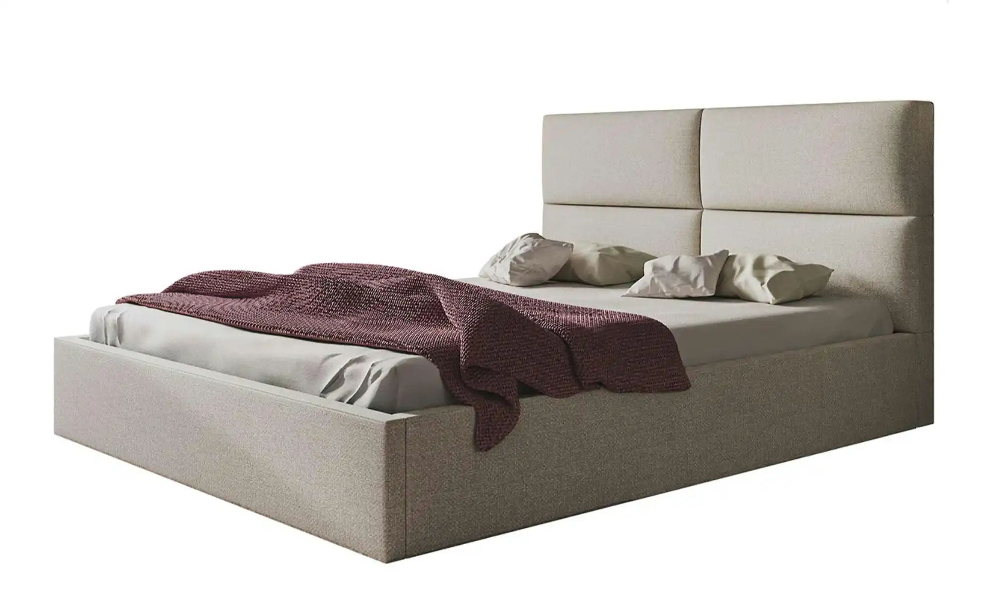 Polsterbett mit Stauraum Slimford ¦ beige ¦ Maße (cm): B: 128 H: 90 Betten günstig online kaufen