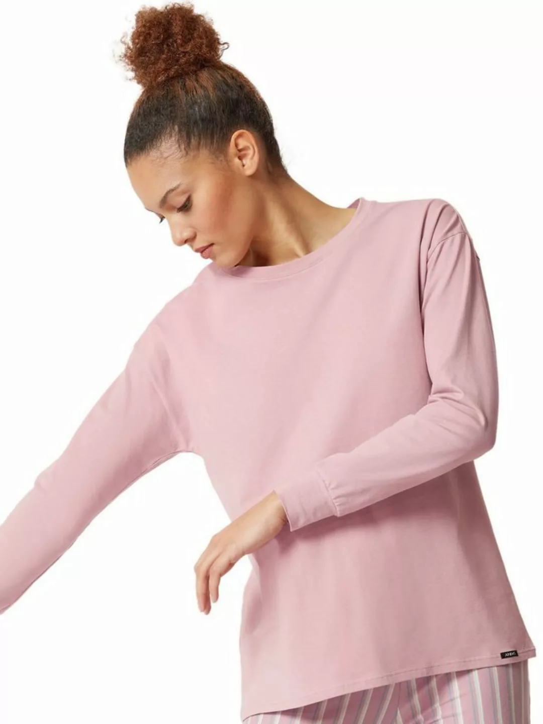 Skiny T-Shirt Damen Shirt langarm Night In Mix & Match (Stück, 1-tlg) - günstig online kaufen