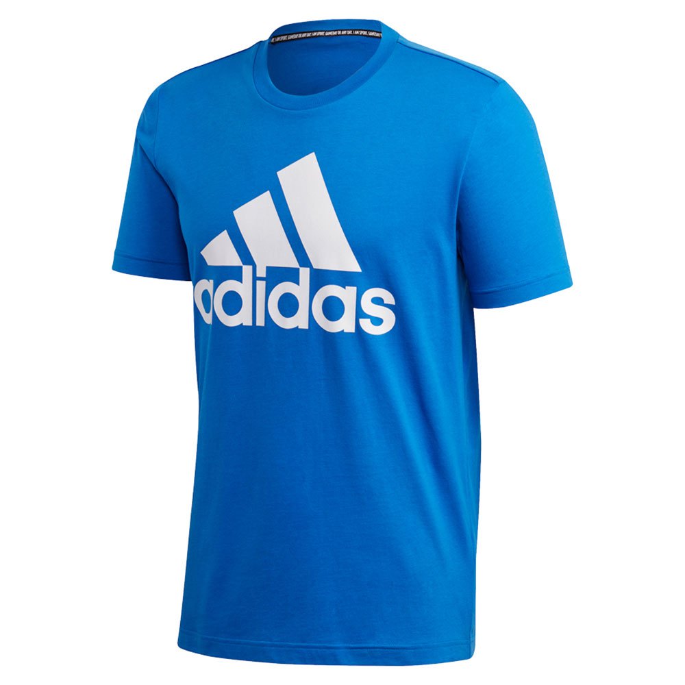 Adidas Must Have Badge Of Sport Kurzärmeliges T-shirt XL Blue / White günstig online kaufen