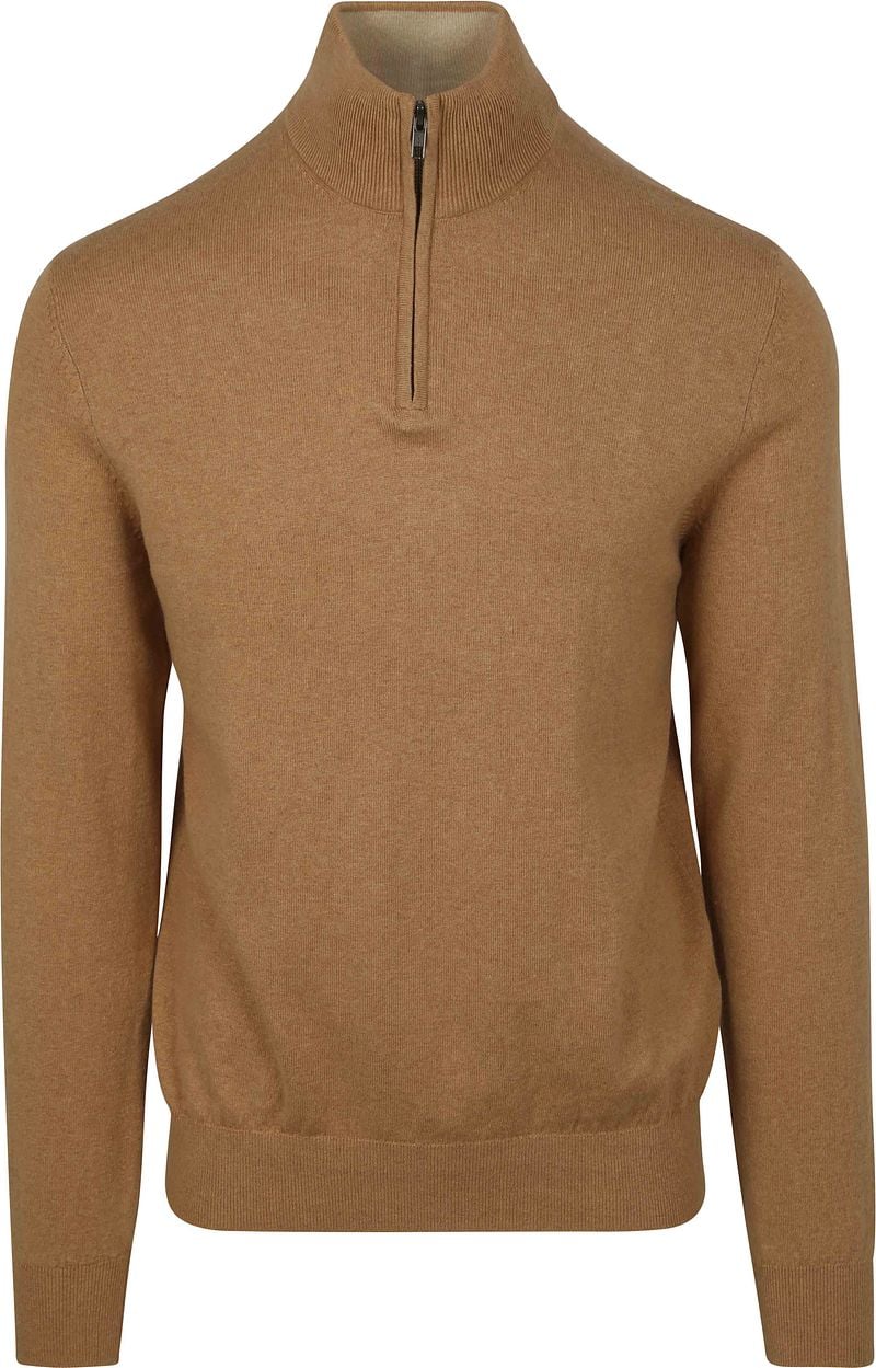 Steppin' Out Half-Zip Pullover Cotton Cashmere Camel - Größe S günstig online kaufen