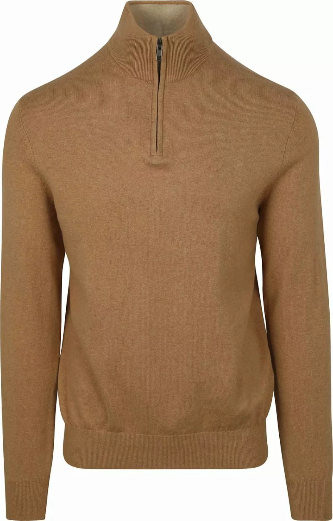 Steppin' Out Half-Zip Pullover Cotton Cashmere Camel - Größe L günstig online kaufen