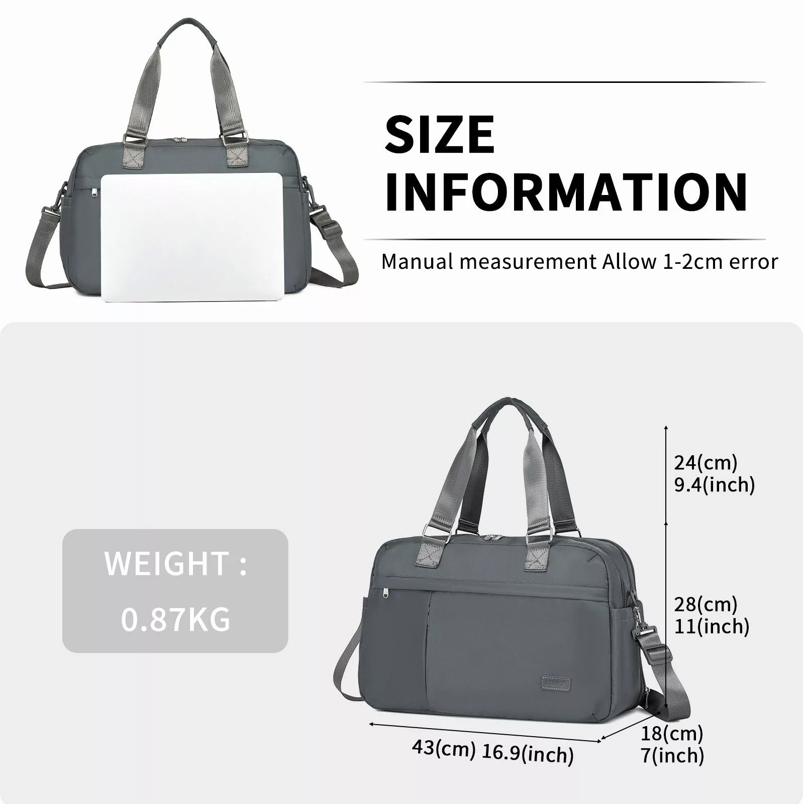 KONO Reisetasche Multifunktionale Tragetasche Bag mit günstig online kaufen