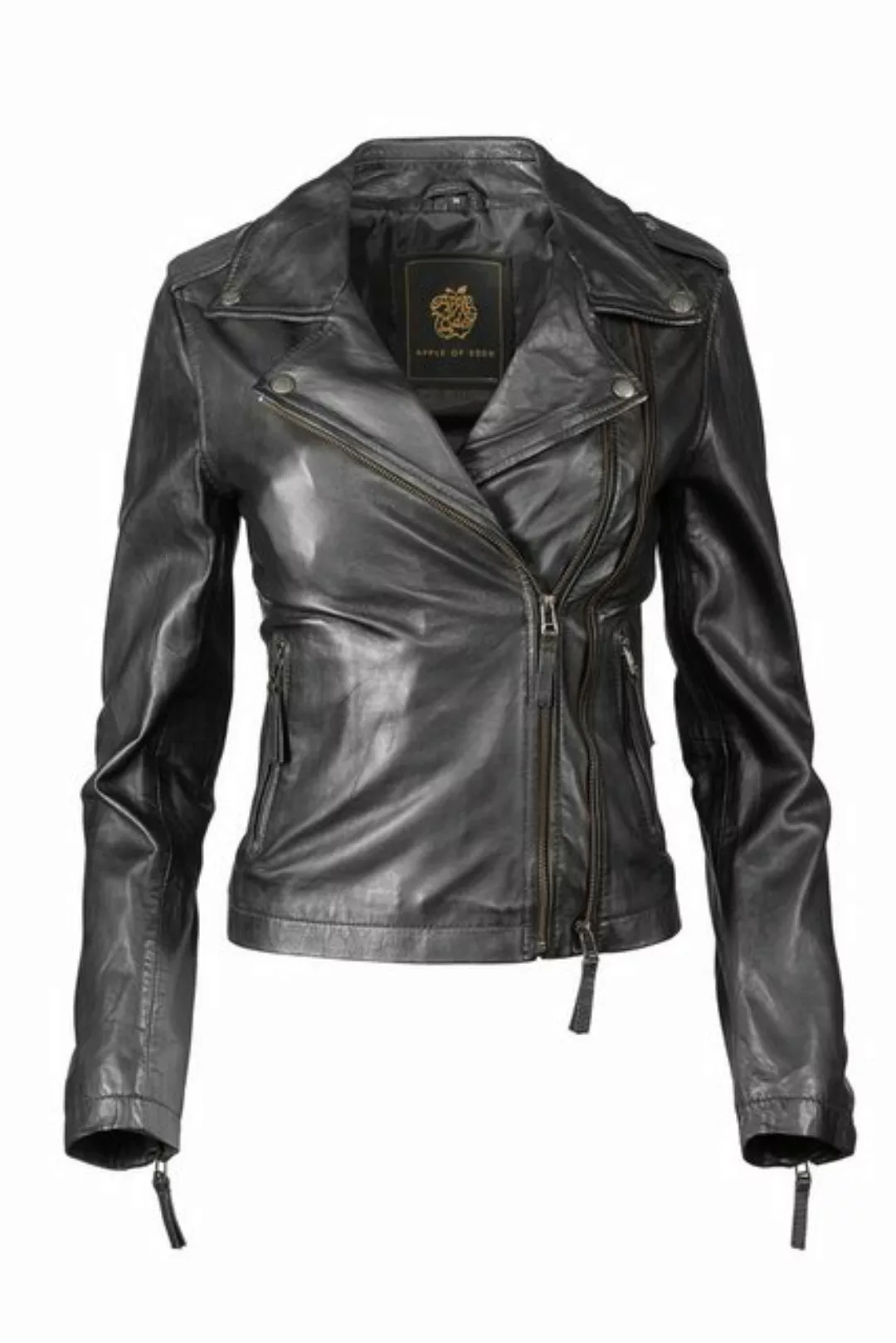 Apple of Eden Lederjacke AOE-102 (1-St) aus weichem Leder günstig online kaufen