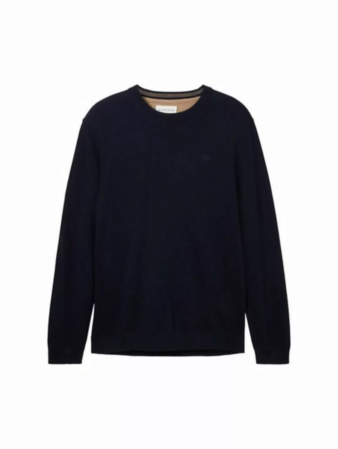 TOM TAILOR Strickpullover basic crewneck knit günstig online kaufen