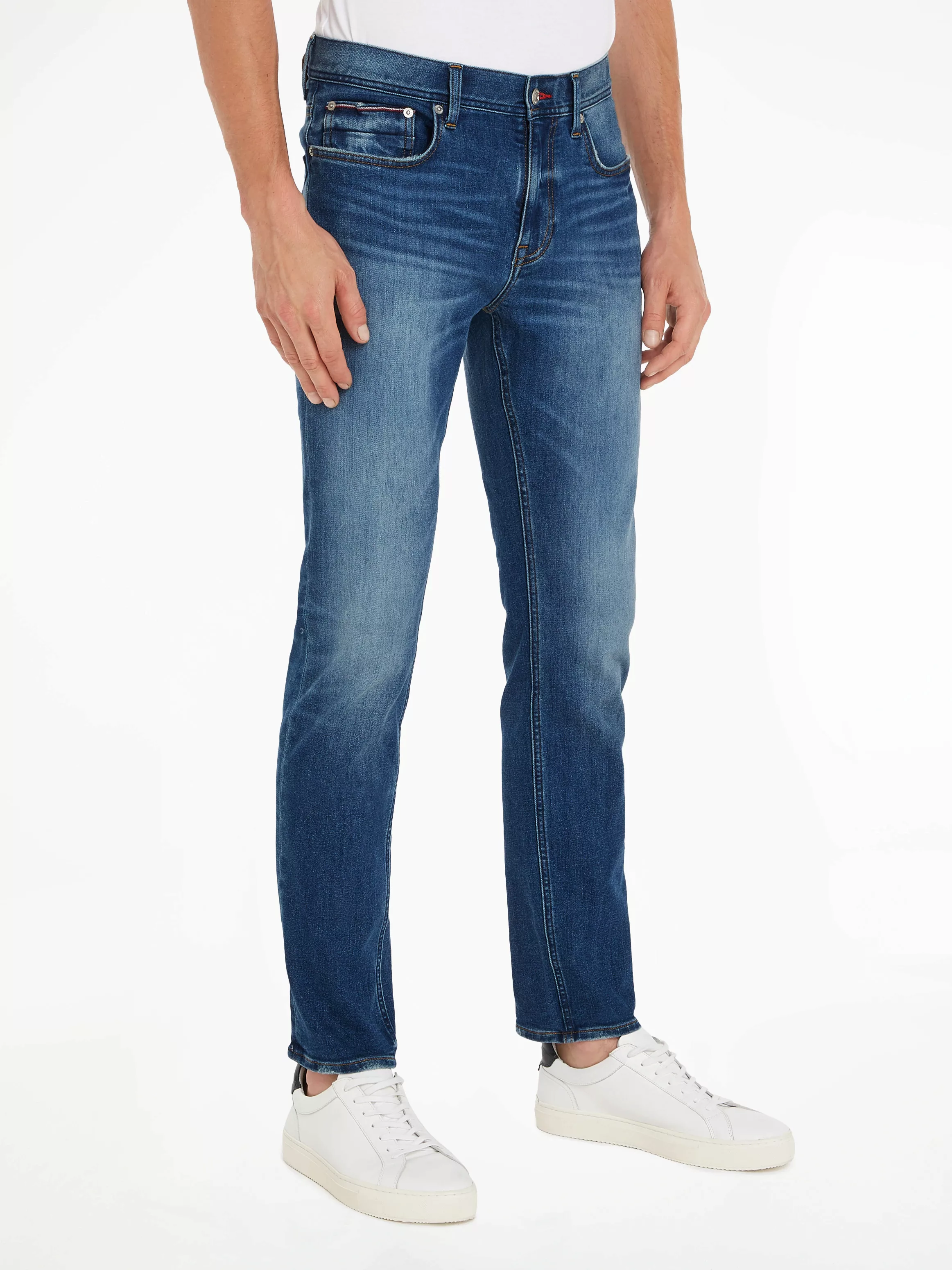 Tommy Hilfiger 5-Pocket-Jeans TAPERED HOUSTON TH FLEX TUMON günstig online kaufen