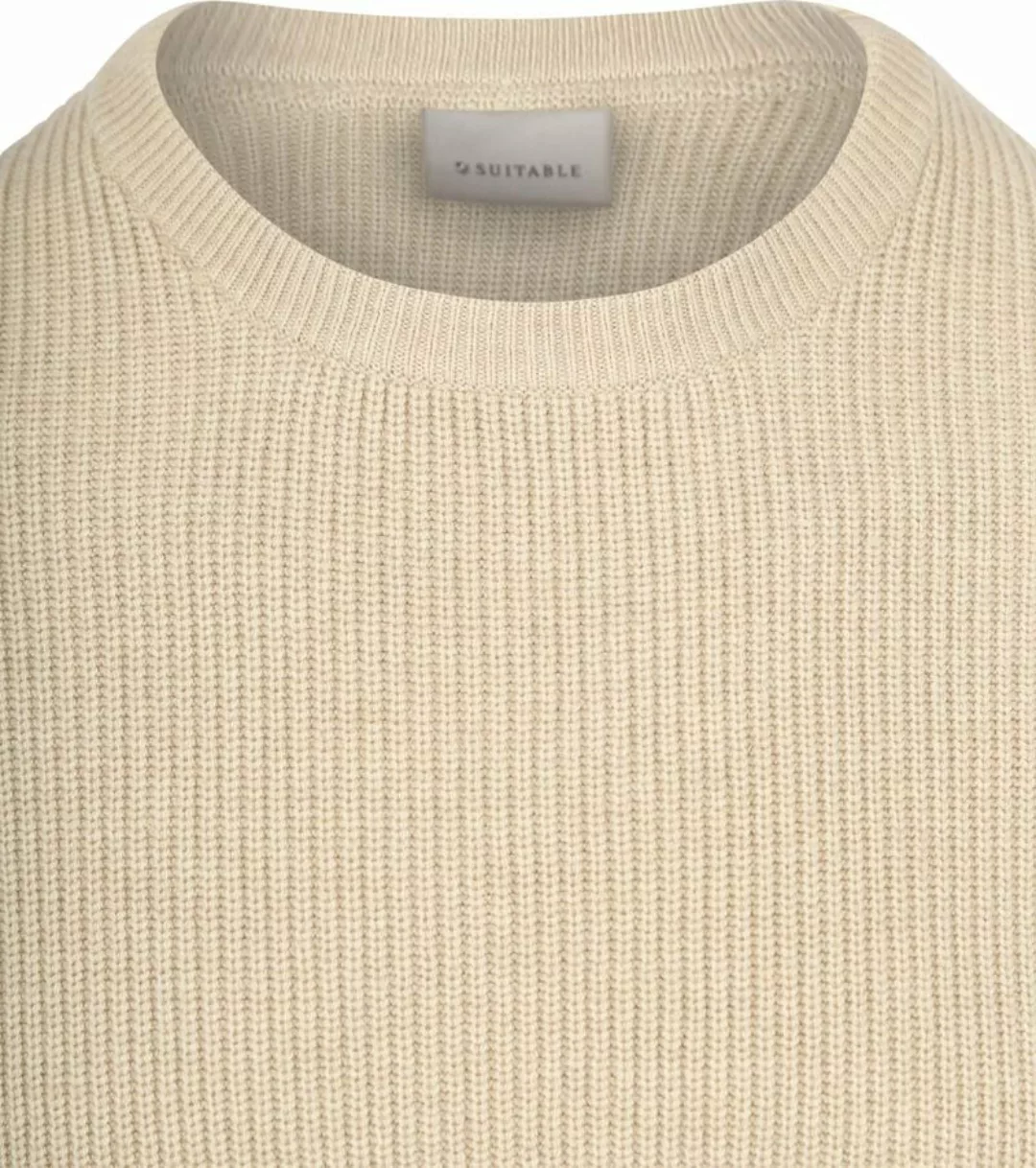 Suitable Pullover Wool Blend Ecru - Größe S günstig online kaufen