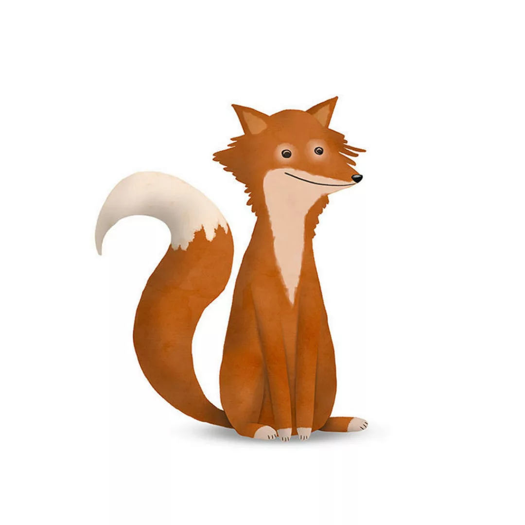 Komar Wandbild Cute Animal Fox Tiere B/L: ca. 30x40 cm günstig online kaufen