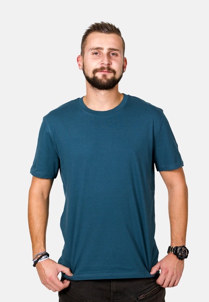 Basic Herren T-shirt Aus Biobaumwolle Gots günstig online kaufen
