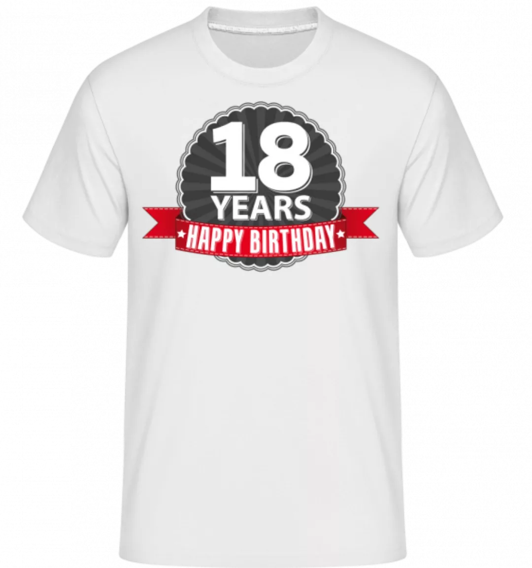 18 Years Birthday · Shirtinator Männer T-Shirt günstig online kaufen