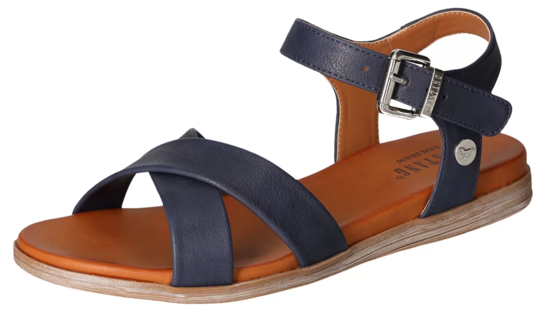Mustang Shoes Sandale, Sommerschuh, Sandalette, Riemchensandale, mit breite günstig online kaufen