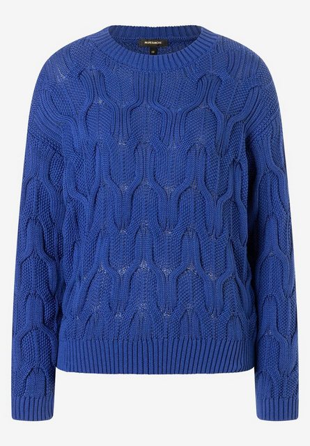 Pullover mit Zopf, gitanes blue, Frühjahrs-Kollektion günstig online kaufen