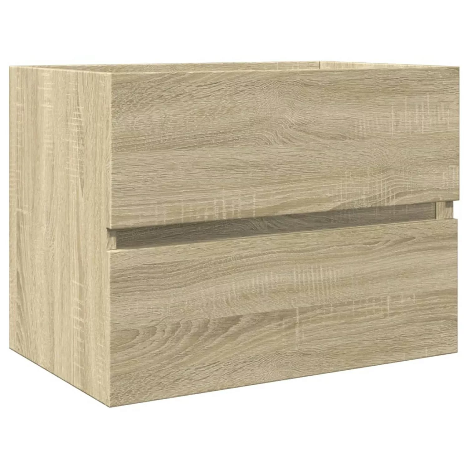 vidaXL Waschbeckenunterschrank Sonoma-Eiche 60x38,5x45cm Holzwerkstoff günstig online kaufen