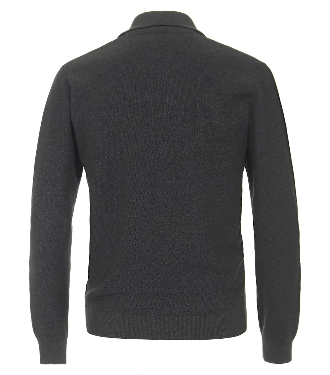 Casa Moda Half Zip Pullover Dunkelgrün - Größe XXL günstig online kaufen