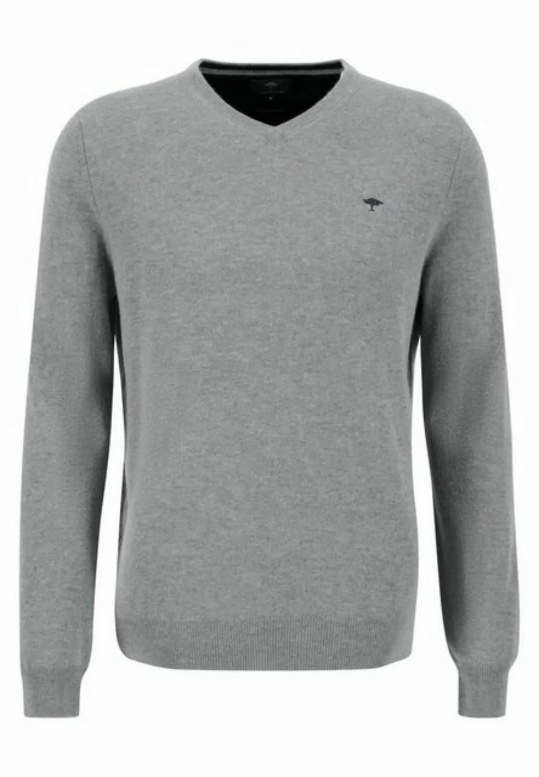 FYNCH-HATTON Sweatshirt V-Neck, Merino Cashmere günstig online kaufen