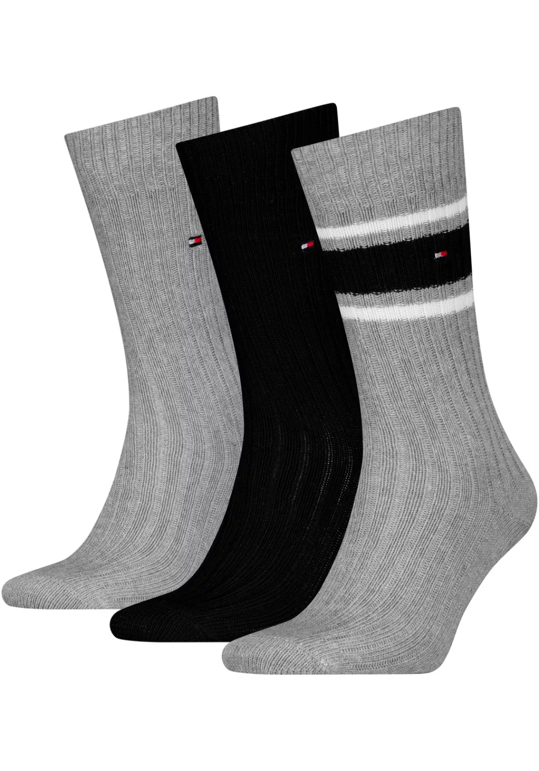 Tommy Hilfiger Socken, (3 Paar), mit dezentem Logo günstig online kaufen