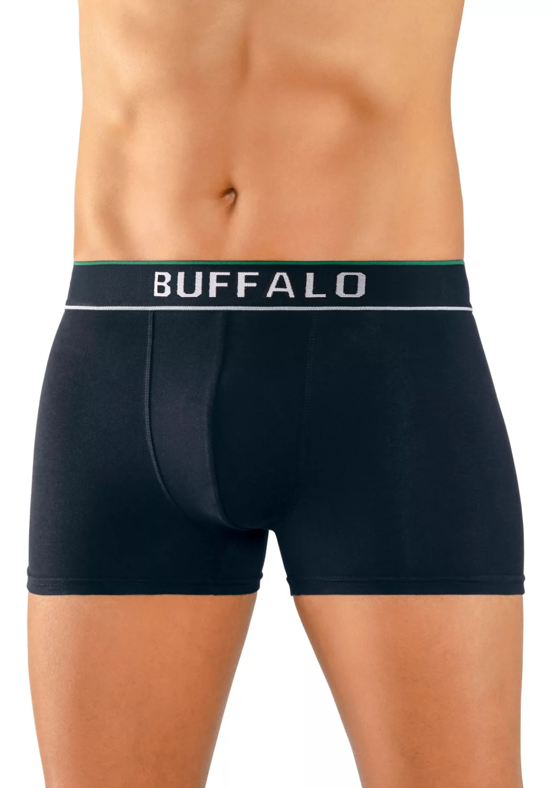 Buffalo Boxer "Boxershorts für Herren", (Packung, 3 St.), aus Baumwoll-Mix günstig online kaufen