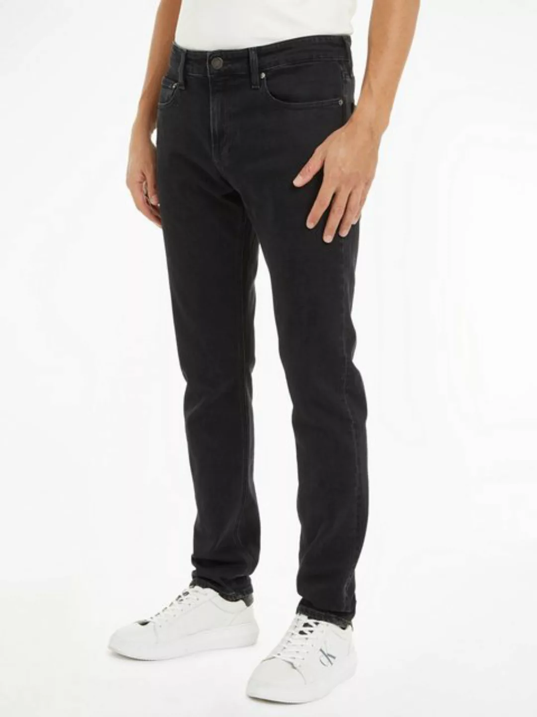 Calvin Klein Slim-fit-Jeans "SLIM FIT WASHED BLACK", im 5-Pocket-Style günstig online kaufen