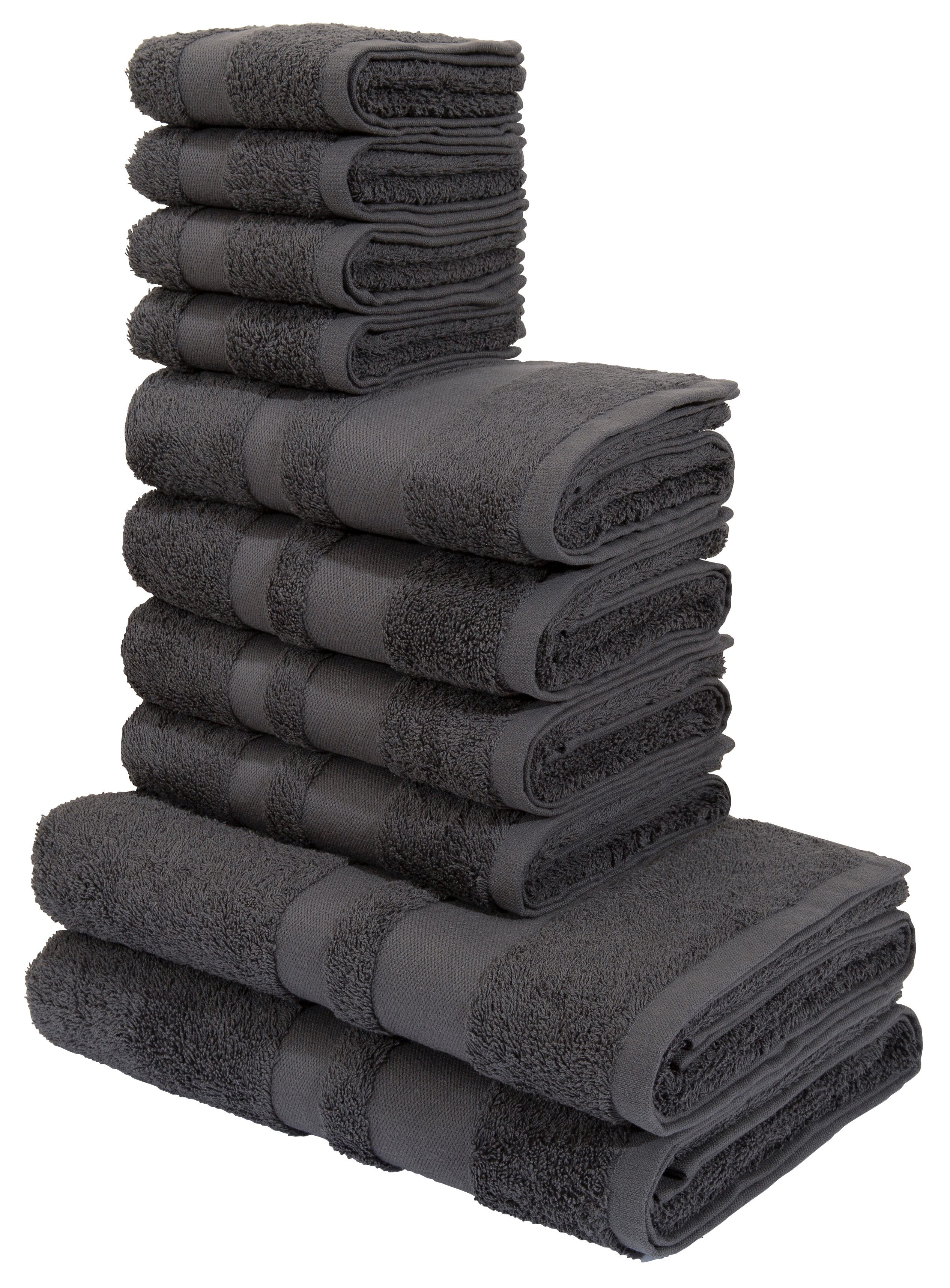 my home Handtuch Set Vanessa, 10-tlg günstig online kaufen
