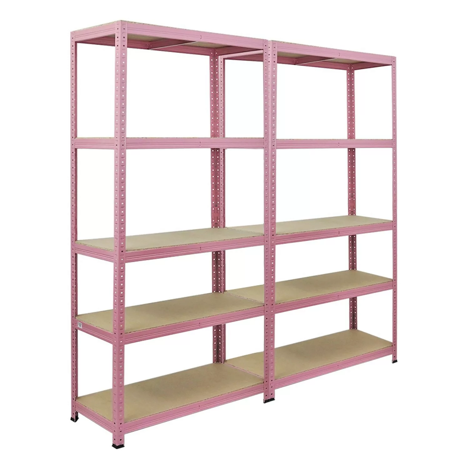 BERLINLODGE Mega Deal 2x Wohnregal PINK LADY HxBxT 180x90x40cm Fachlast 175 günstig online kaufen