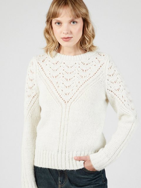 ONLY Strickpullover ONLALPINA (1-tlg) Lochmuster günstig online kaufen