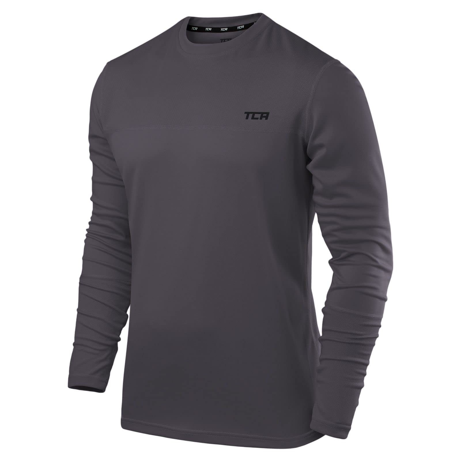 TCA Trainingsshirt TCA Herren Langarm Laufshirt günstig online kaufen