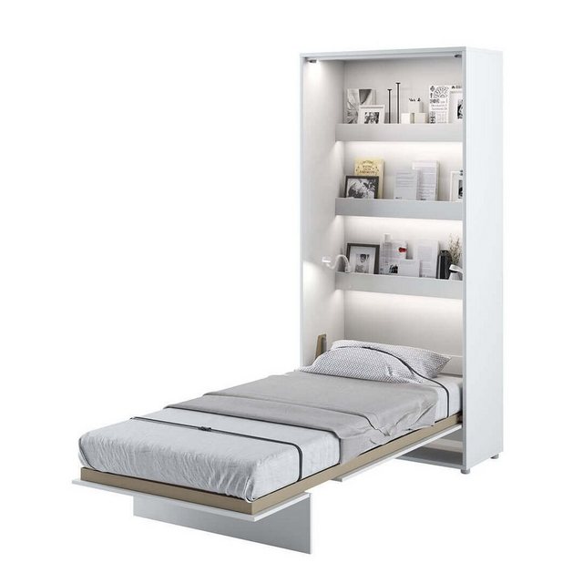 yourhouse24 Schrankbett Bed Concept Wandklappbett Vertikal Gästebett 90/120 günstig online kaufen