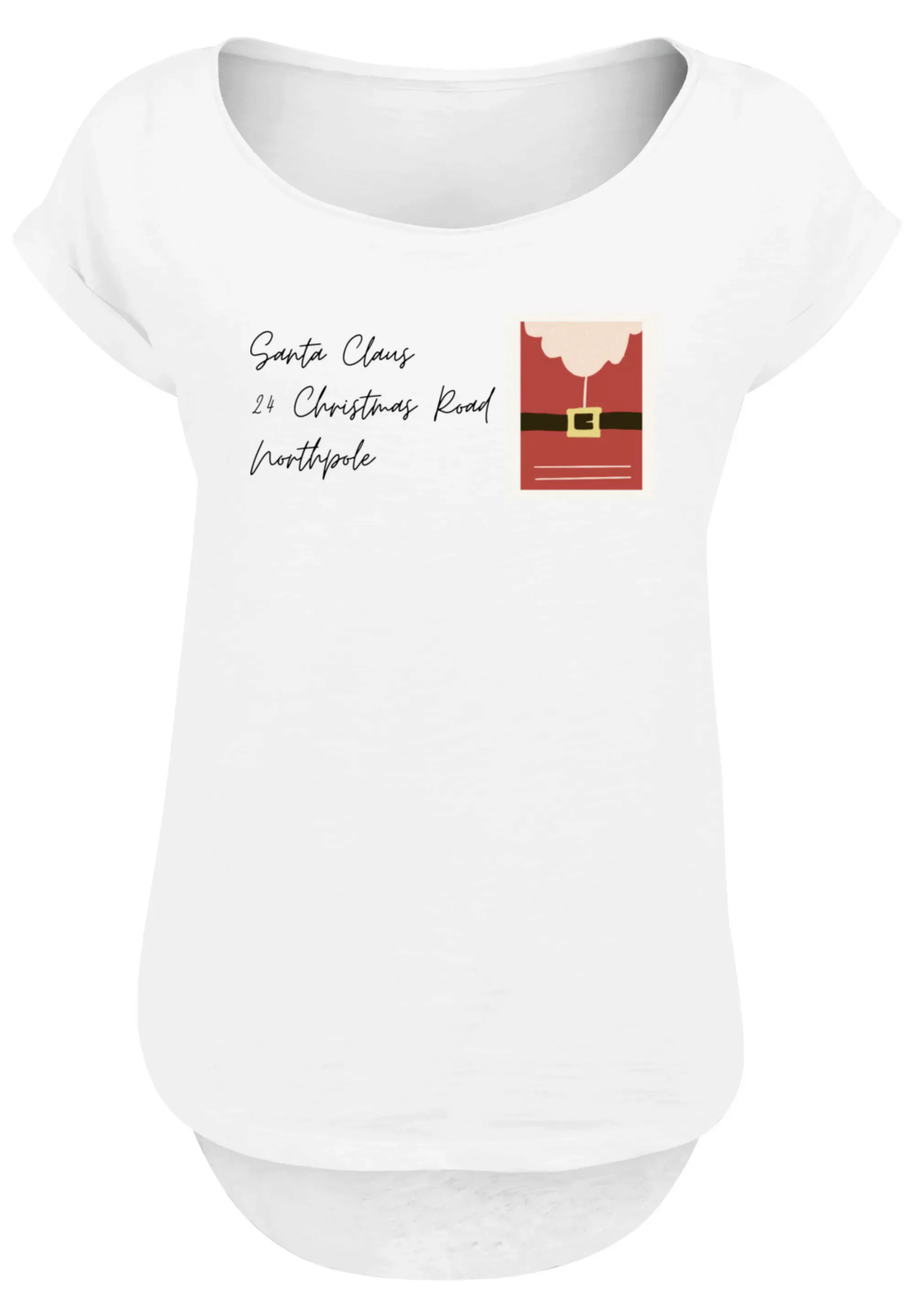 F4NT4STIC T-Shirt "Santa Letter Weihnachten", Print günstig online kaufen