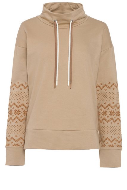 Gina Laura Sweatshirt Sweatshirt oversized Stehkragen günstig online kaufen