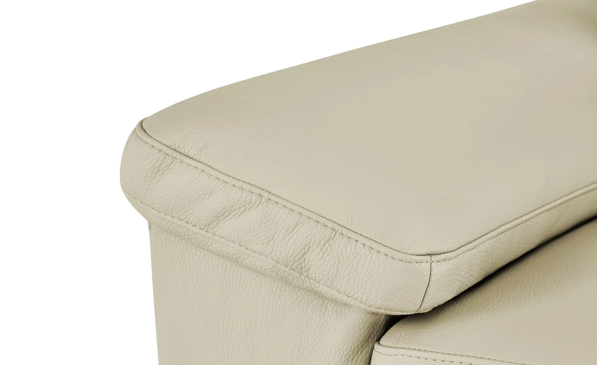 Max Schelling Ledersofa aus Echtleder Maximum ¦ beige ¦ Maße (cm): B: 224 H günstig online kaufen