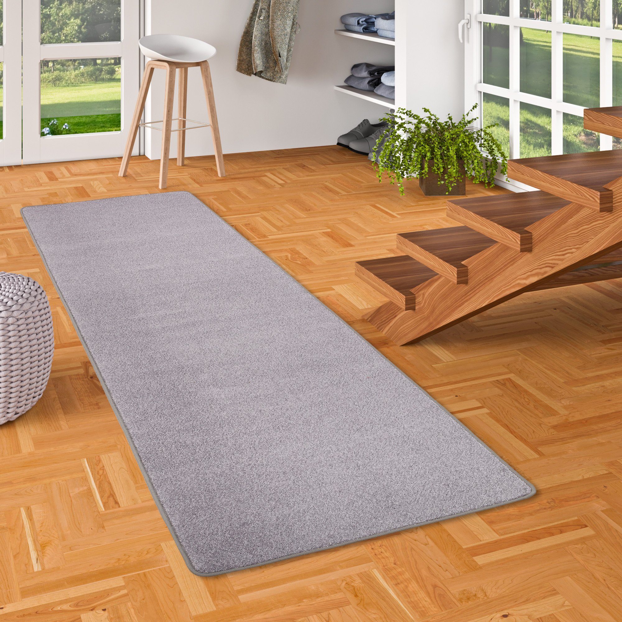 Snapstyle Veloursteppich Trend Velours Läufer Teppich günstig online kaufen