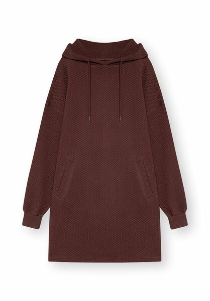 Damen Hoodie Kleid Tt1047 Structured Aus Biobaumwolle günstig online kaufen