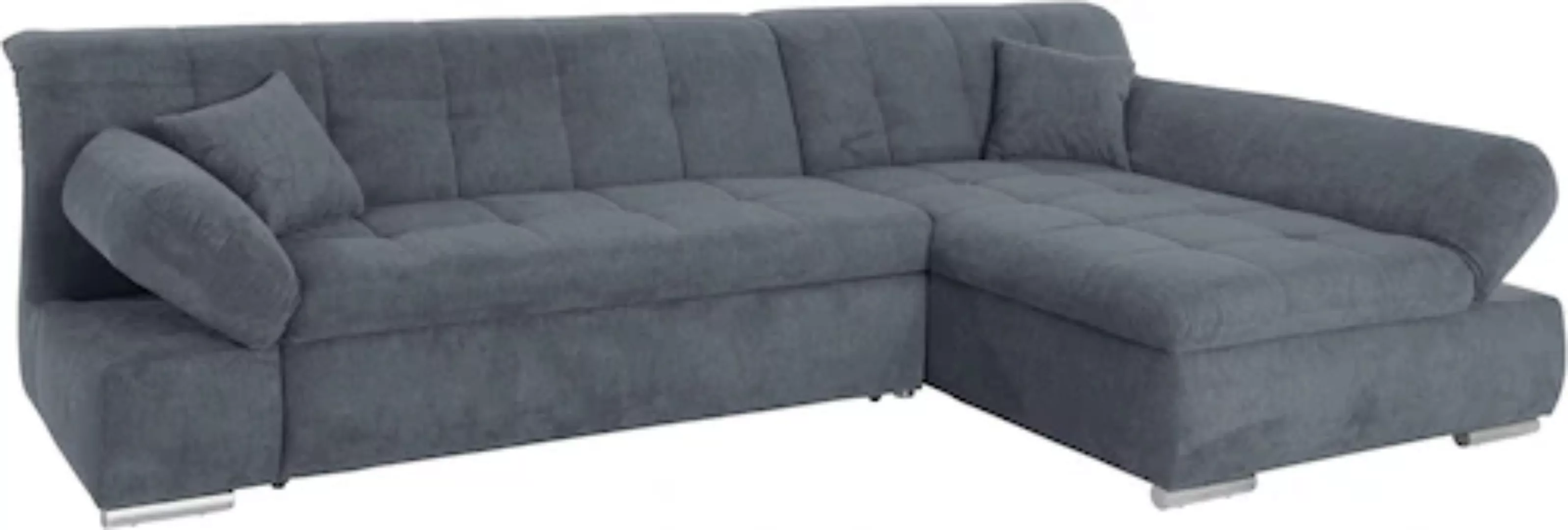 DOMO collection Ecksofa "Mona L-Form", wahlweise mit Bettfunktion günstig online kaufen