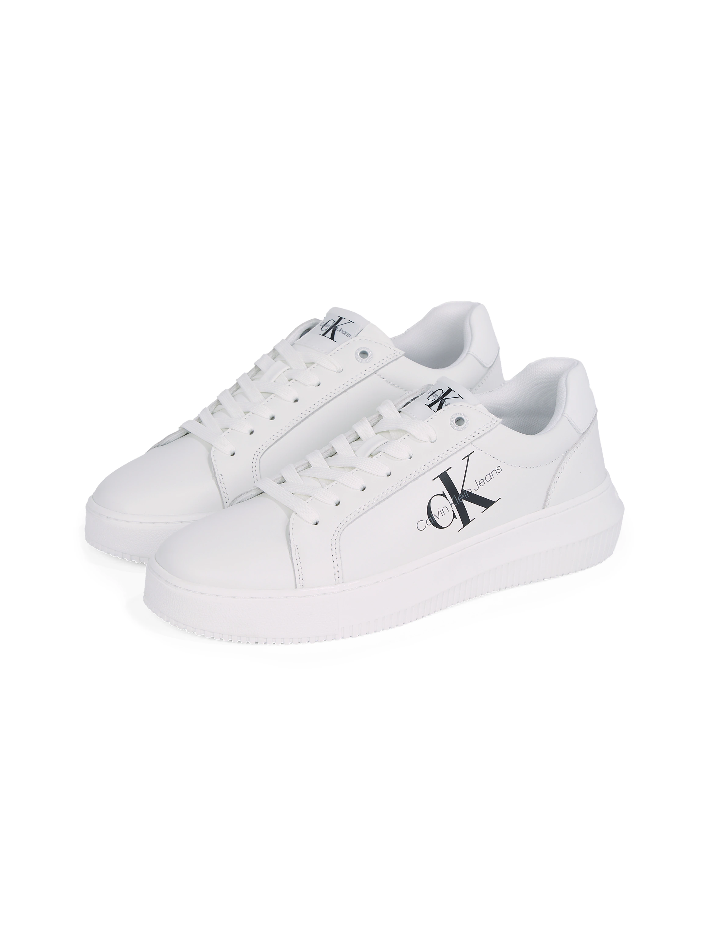 Calvin Klein Jeans Plateausneaker "CHUNKY CUPSOLE MONO LTH WN", Freizeitsch günstig online kaufen