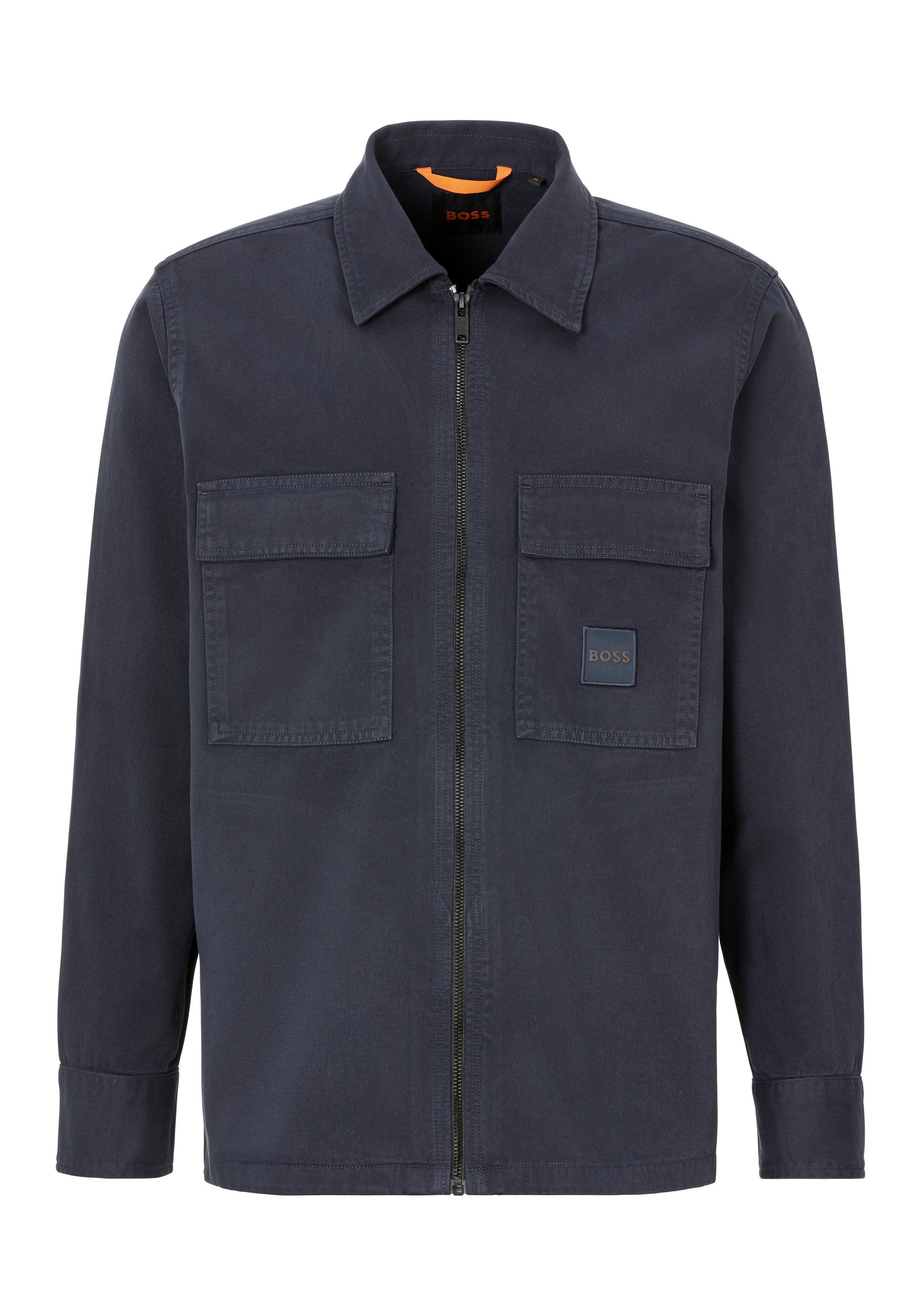 BOSS ORANGE Hemdjacke Lovel mit gestickten günstig online kaufen