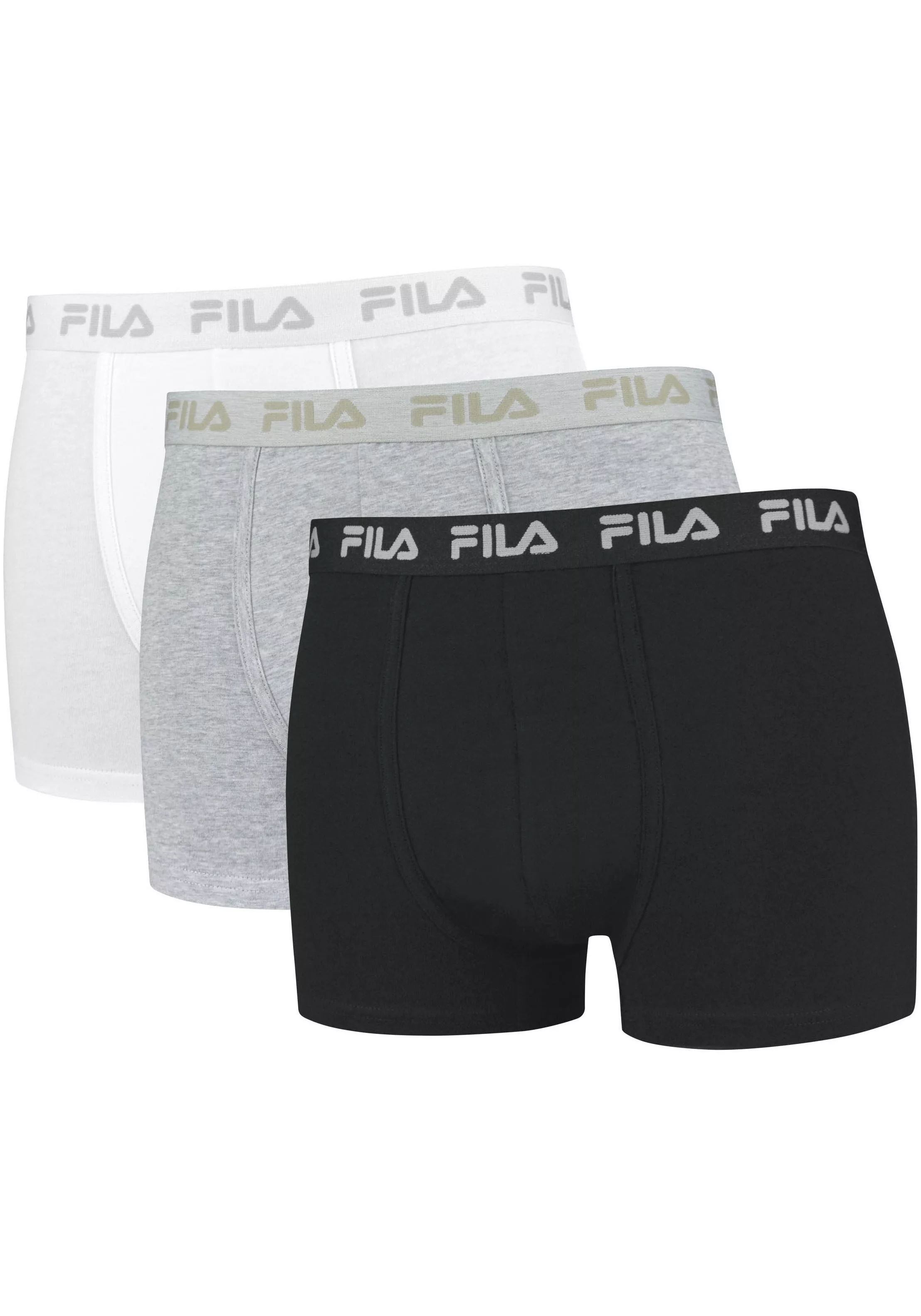 Fila Boxershorts, (3er Pack), mit elastischem Logobund günstig online kaufen