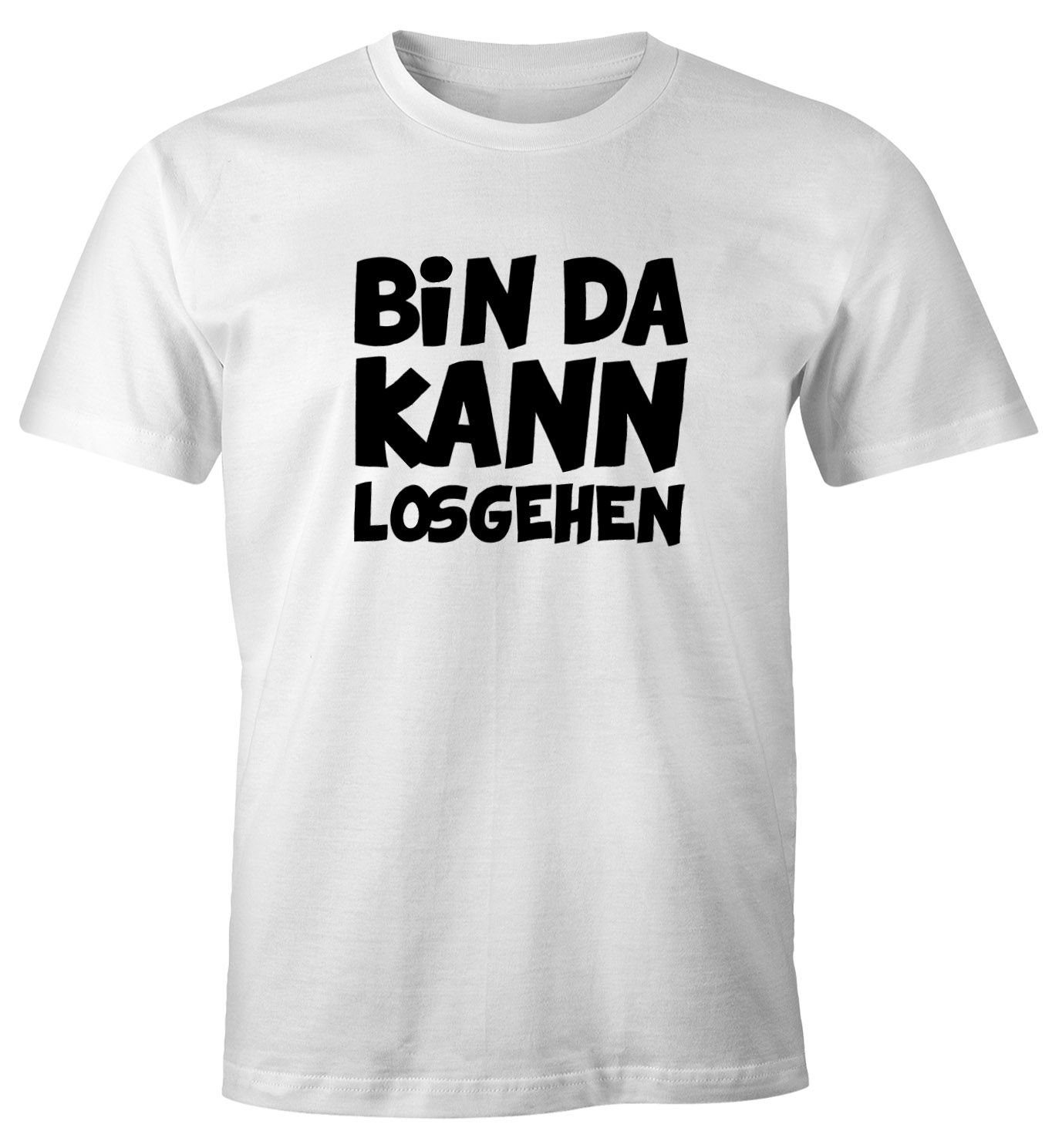 MoonWorks Print-Shirt Herren T-Shirt mit Spruch günstig online kaufen
