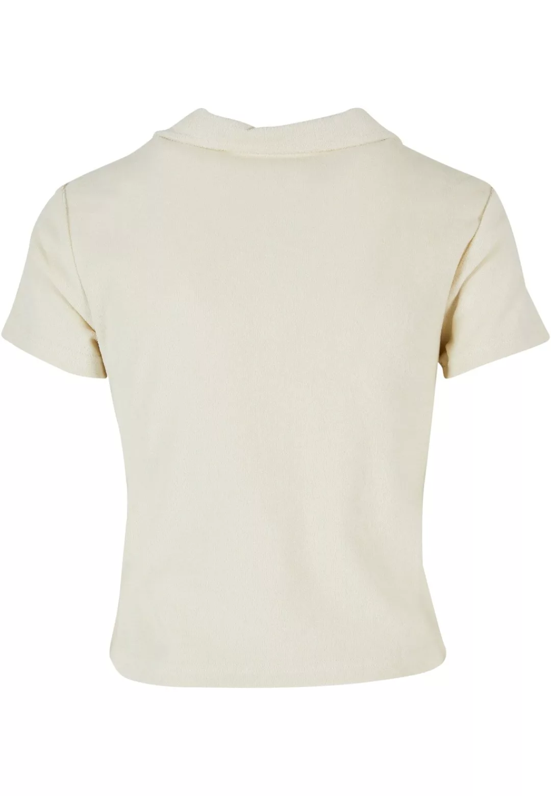 URBAN CLASSICS Kurzarmshirt "Urban Classics Damen Ladies Towel Polo Tee", ( günstig online kaufen
